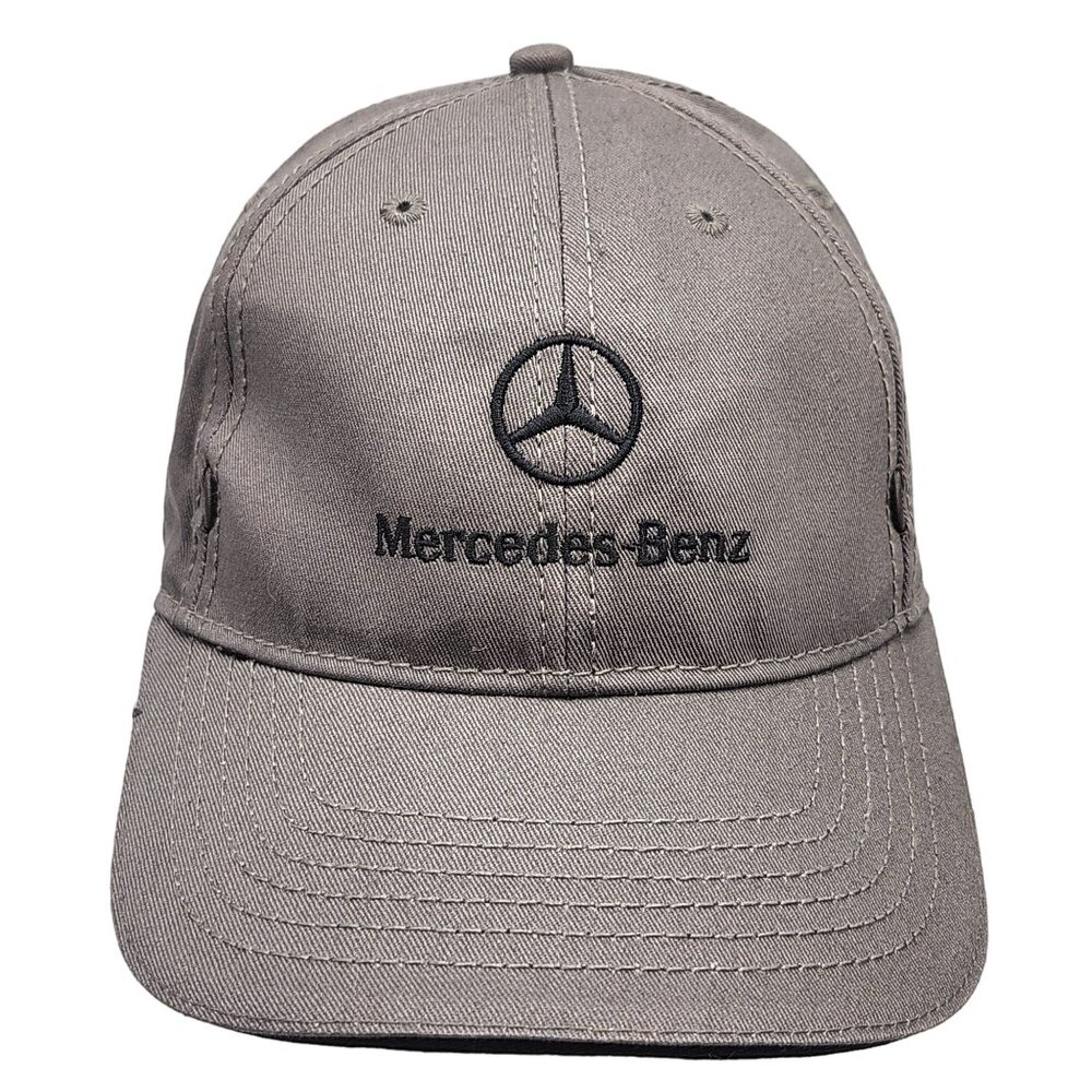 Mercedes-Benz Gray Adjustable Strap Baseball Cap Hat